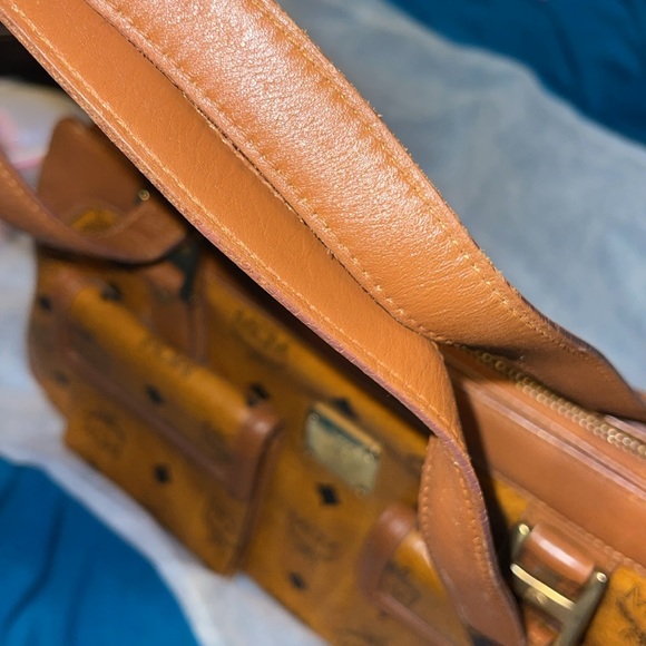 MCM Tan Leather Women's Bag - Picture 6 of 16